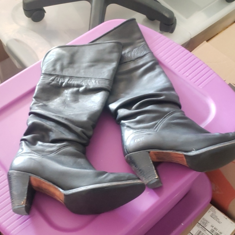 Frye leather boots